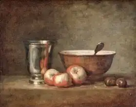Chardin, Jean-Siméon: The Silver Goblet
