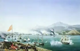 Garneray, Ambroise-Louis: The Battle of Navarino, 20 October 1827