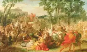 Doyen, Gabriel Francois: Study for Rape of the Sabines