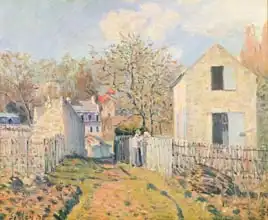 Sisley, Alfred: Village de Voisins