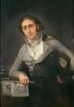 Goya, Francisco: Portrait of a Man, formerly thought to be Don Evaristo Perez de Castro