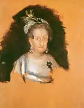Goya, Francisco: The Infanta Marie Josepha (study for the Family of Charles IV), before 1800