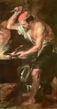 Rubens, Peter Paul: Vulcan forging Jupiter