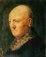 Rembrandt, van Rijn: Portrait of an Old Man, known as Portrait of Hermann Gerritsz van Rijn, father of Rembrandt