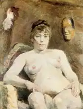 Toulouse-Lautrec, H.: Nude Woman