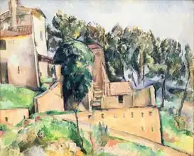 Cézanne, Paul: The House at Bellevue, 1890-92
