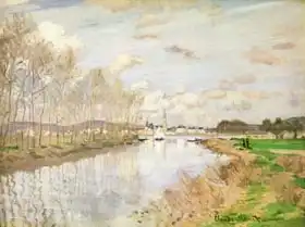 Monet, Claude: The Yacht at Argenteuil