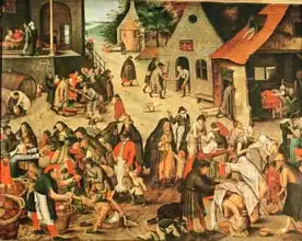 Brueghel, Pieter, the younger: Works of Mercy