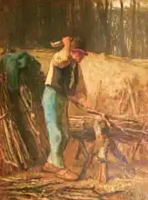 Millet, J. F.: The Wood Splitter