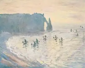 Monet, Claude: The Cliffs at Etretat
