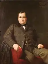 Flandrin, Hippolyte: Portrait of Joseph Charles Bonaparte, Prince Napoleon (1822-1891)