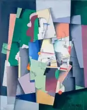 Valmier, Georges: Composition, Young Woman at the Piano