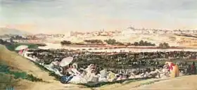 Goya, Francisco: The Meadow at San Isidro