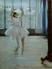 Degas, Edgar: Dancer in Front of a Window