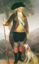 Goya, Francisco: Portrait of King Charles IV of Spain hunting