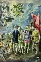 El Greco: The Martyrdom of St. Maurice, 1580-83