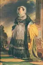 Winterhalter, X. Franz: Portrait of AdA?laA?de of OrlA?ans (1777-1848), Mademoiselle de Chartres, known as Madame AdA?laA?de