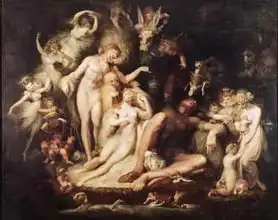 Fuseli, Henry: The Awakening of Titania, 1785-9
