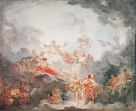 Boucher, Francois: Apollo Crowning the Arts, c.1763-70
