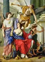 La Hyre, Laurent de: Allegory of the Regency of Anne of Austria (1601-66) 1648