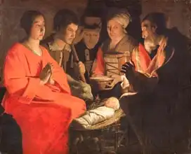 Tour, Georges de la: Adoration of the Shepherds
