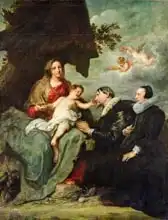 Dyck, van Anthony: Madonna and Child with Donors