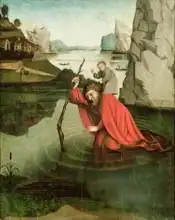 Witz, Konrad: St. Christopher Carrying the Christ Child