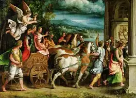 Romano, Giulio: The Triumph of Titus and Vespasian