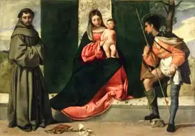 Giorgione: Virgin and Child with St. Anthony of Padua and St. Rocco
