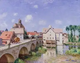Sisley, Alfred: The Bridge at Moret
