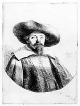 Rembrandt, van Rijn: Samuel Manasseh Ben Israel