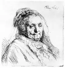 Rembrandt, van Rijn: Portrait of the artist