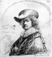 Rembrandt, van Rijn: Self Portrait