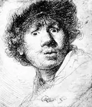 Rembrandt, van Rijn: Self Portrait