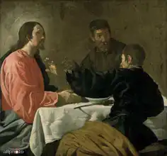 Velazquez, Diego: Supper at Emmaus
