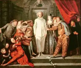 Watteau, Antoine: The Italian Comedians