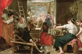 Velazquez, Diego: The Spinners, or The Fable of Arachne