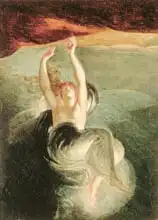 Fuseli, Henry: Titania finds the magic ring on the shore, from 
