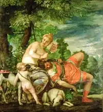 Veronese, Paolo: Venus and Adonis