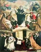 Zurbarán, Francisco de: The Apotheosis of St. Thomas Aquinas