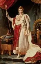 Gerard, F. P. Simon: Napoleon in Coronation Robes