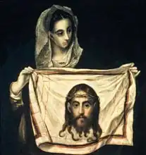 El Greco: St.Veronica with the Holy Shroud