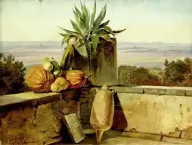 Nerly, Friedrich: Roman Balcony