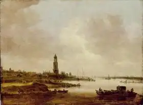 Goyen, Jan van: View from Rhenen (from the West)