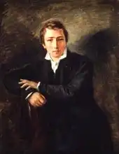 Oppenheim, Moritz Daniel: Portrait of Heinrich Heine (1797-1856) 1831