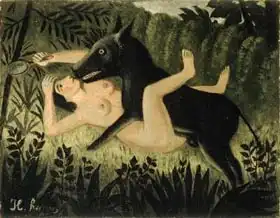 Rousseau, Henri: Beauty and the Beast