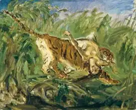 Slevogt, Max: Tiger in the Jungle