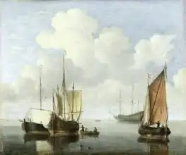 Velde, Willem van de: Seascape