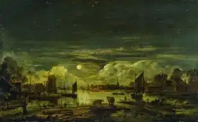 Neer, van der Aert: Moonlit Landscape