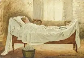 Jessen, Carl Ludwig: Deathbed